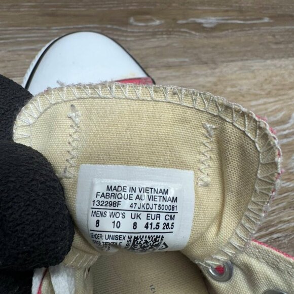 Converse Chuck Taylor All Star Ox Raspberry Canvas Sneakers Women's Size… - Picture 5 of 8
